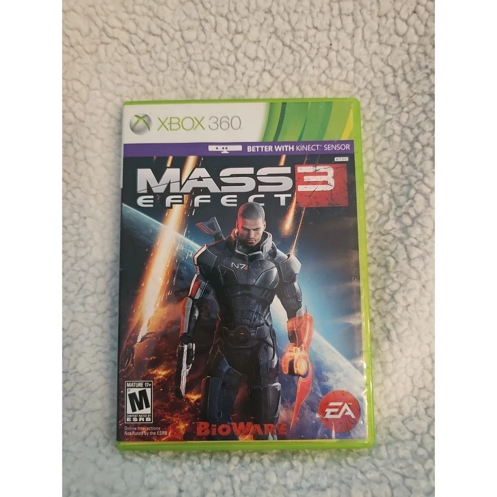 Mass Effect 3 (Microsoft Xbox 360, 2012)‎ Complete Tested Working - Free Ship